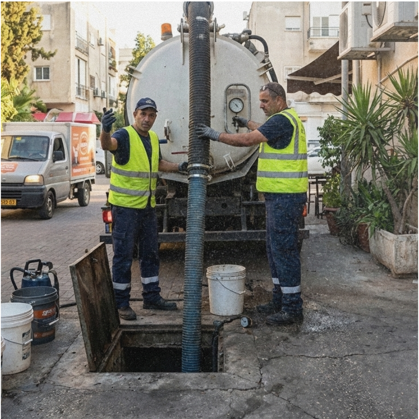 שאיבת בורות שומן למסעדות בפתח תקווה – ניקוי מפרידי שומן עם ביובית לפי תקנות המשרד להגנת הסביבה.